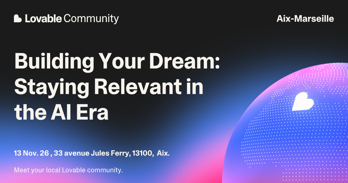 Building Your Dreams: Staying Relevant in the AI Era